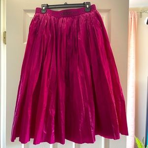 Adidas pleated skirt in Berry Size Large